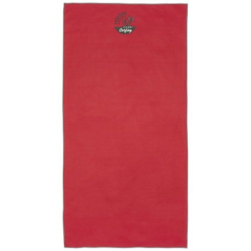PF113323-1Pieter ultraleichtes und schnell trocknendes GRS Handtuch 50 × 100 cm_ rot
