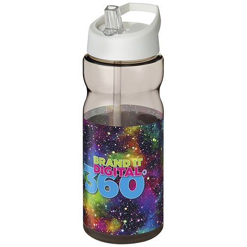 PF210437-1H2O Active® Base Tritan™ 650 ml Sportflasche mit Ausgussdeckel_ kohle_weiss