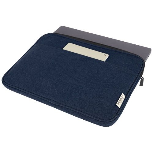 PF120680-1Joey 14_ Laptophuelle aus GRS recyceltem Canvas 2 L_ navy