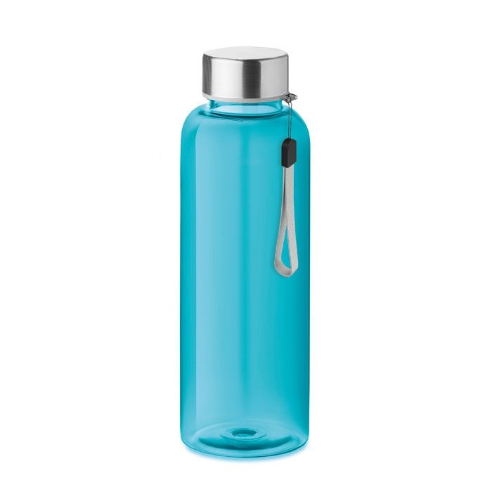 MO9910-23Utah Rpet RPET-Flasche 500ml_ transparent blau