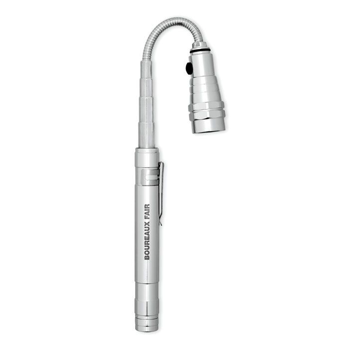 MO8621-14Strech-Torch Teleskop Taschenlampe_ silber