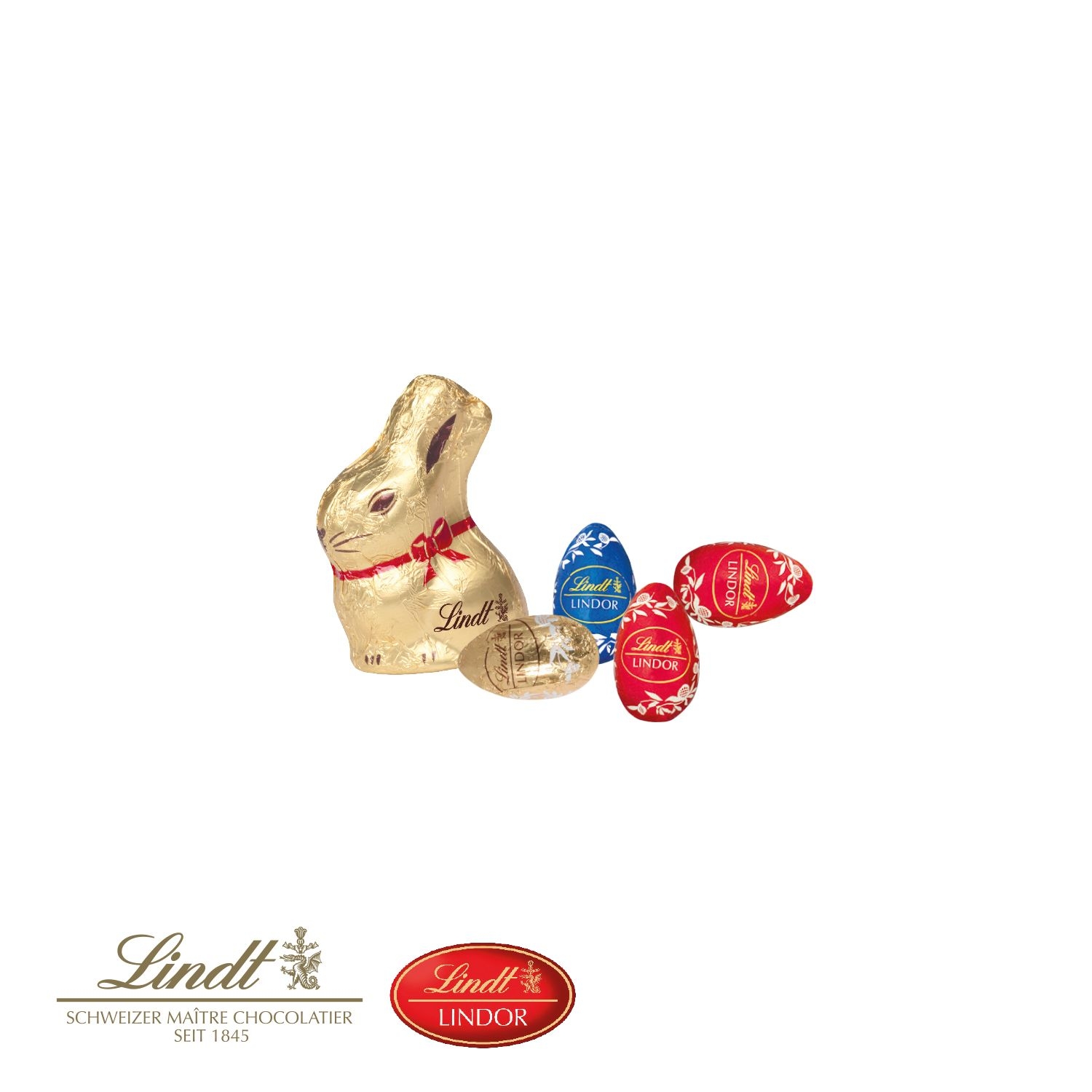 CD94553-01Osterpraesent _Selection Mini_ mit Lindt Mischung_ Lindt Schoko-Mischung