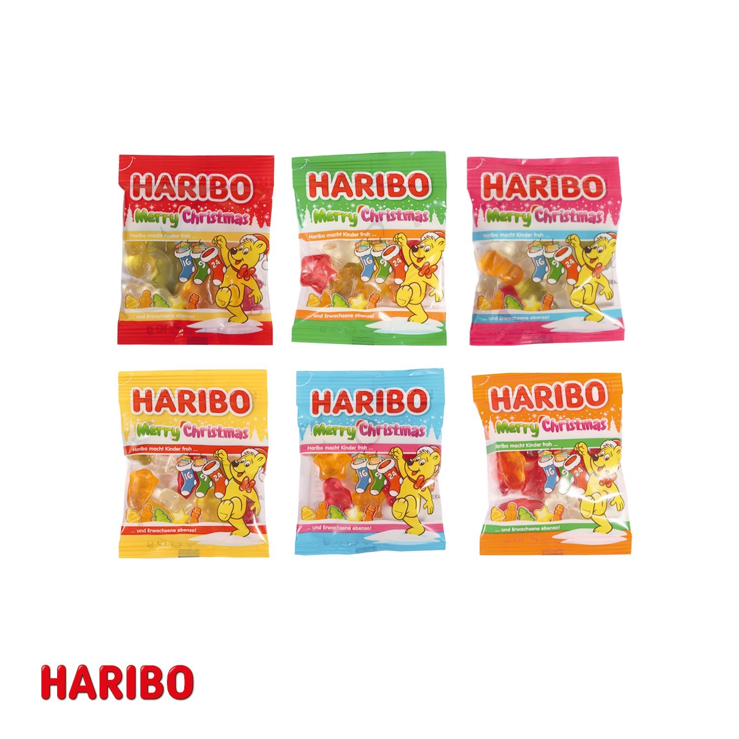 CD55451-02Adventskalender mit Haribo Fruchtgrummi_ Inlay aus Papier_ Individuelles Motiv