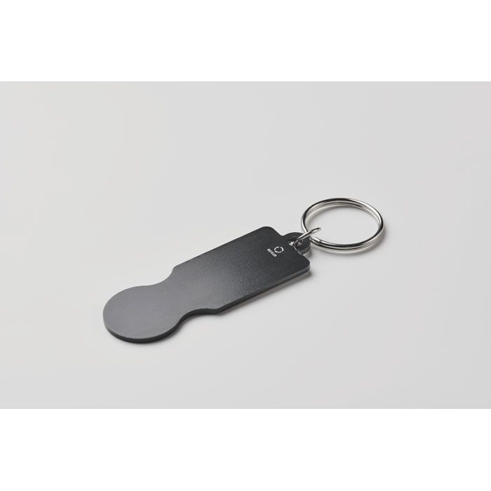 MO2407-03Tokley Schluesselring mit Chip_ schwarz