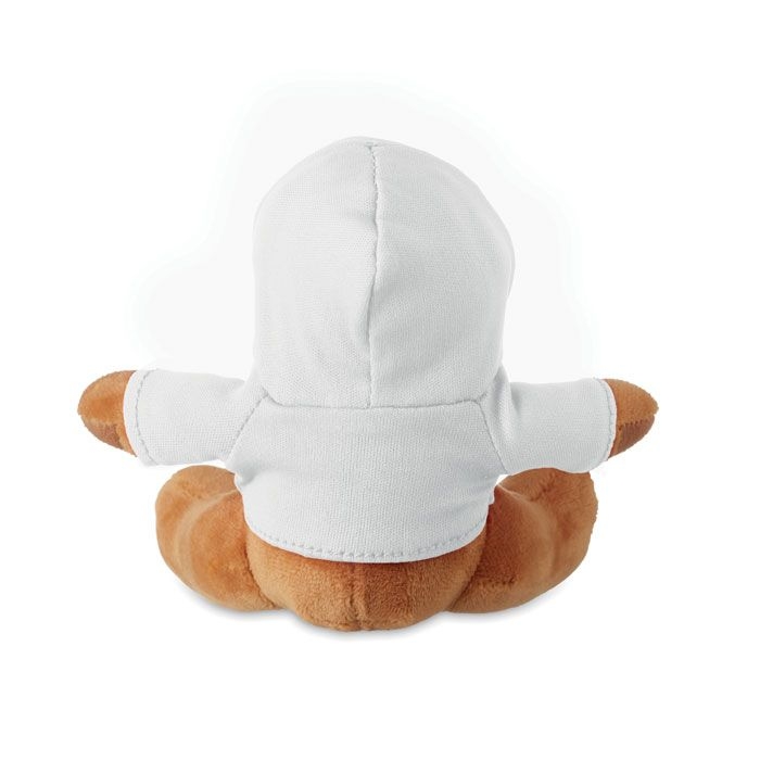 CX1469-06Rudolph Pluesch-Rentier mit Hoody_ weiss