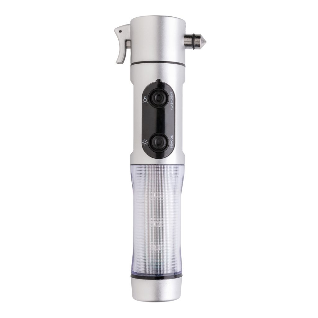 XDP239.21-2Notfalllicht mit Nothammer_ silber