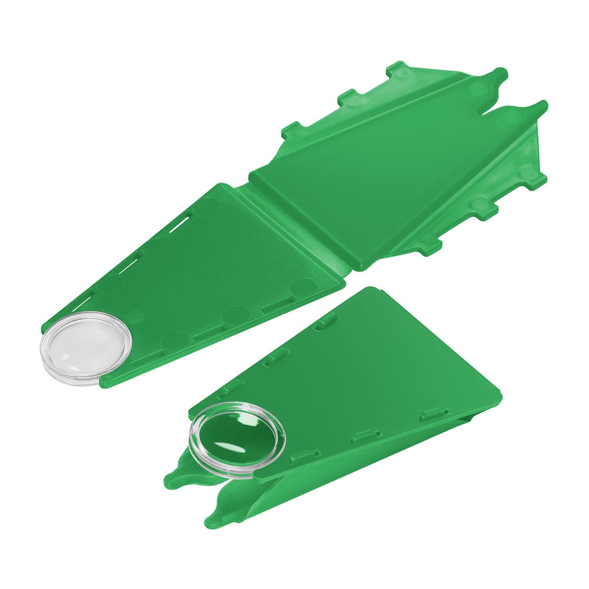 HE8300-2Zeckenentferner mit Lupe_ gruen