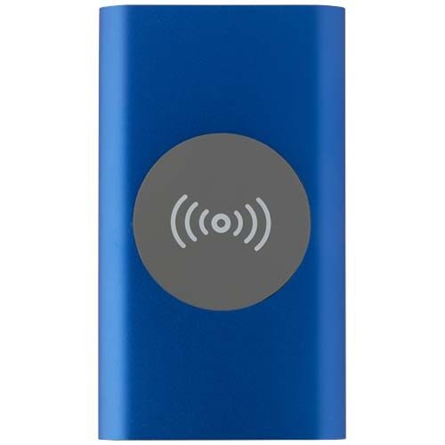 PF124384-2Juice 4000 mAh Typ-C kabellose Powerbank aus recyceltem Aluminium _ royalblau
