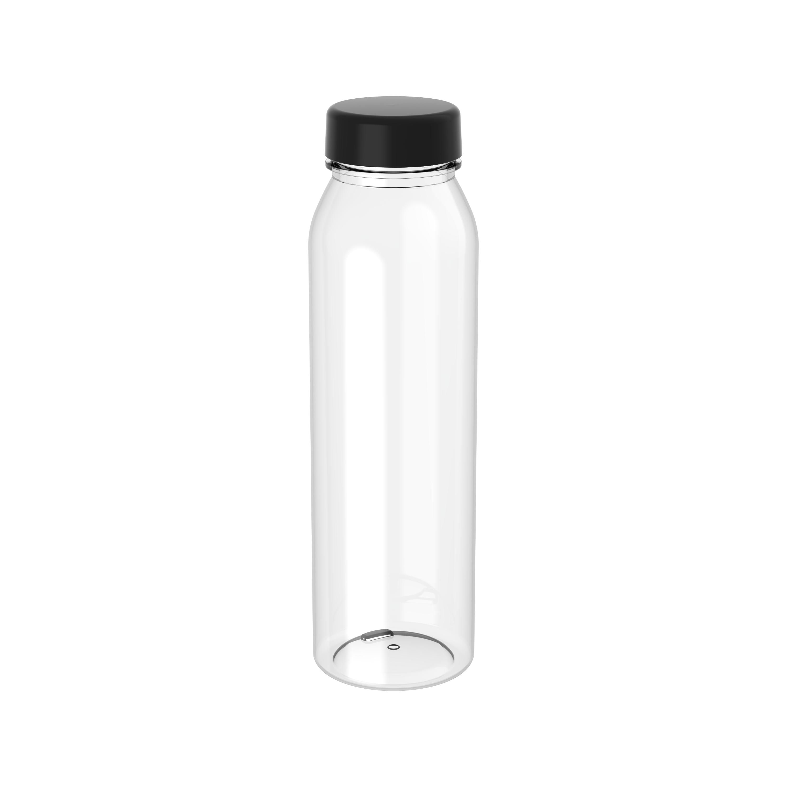EL02003-1Trinkflasche Active _Refresh_ 650 ml_ transparent_ schwarz