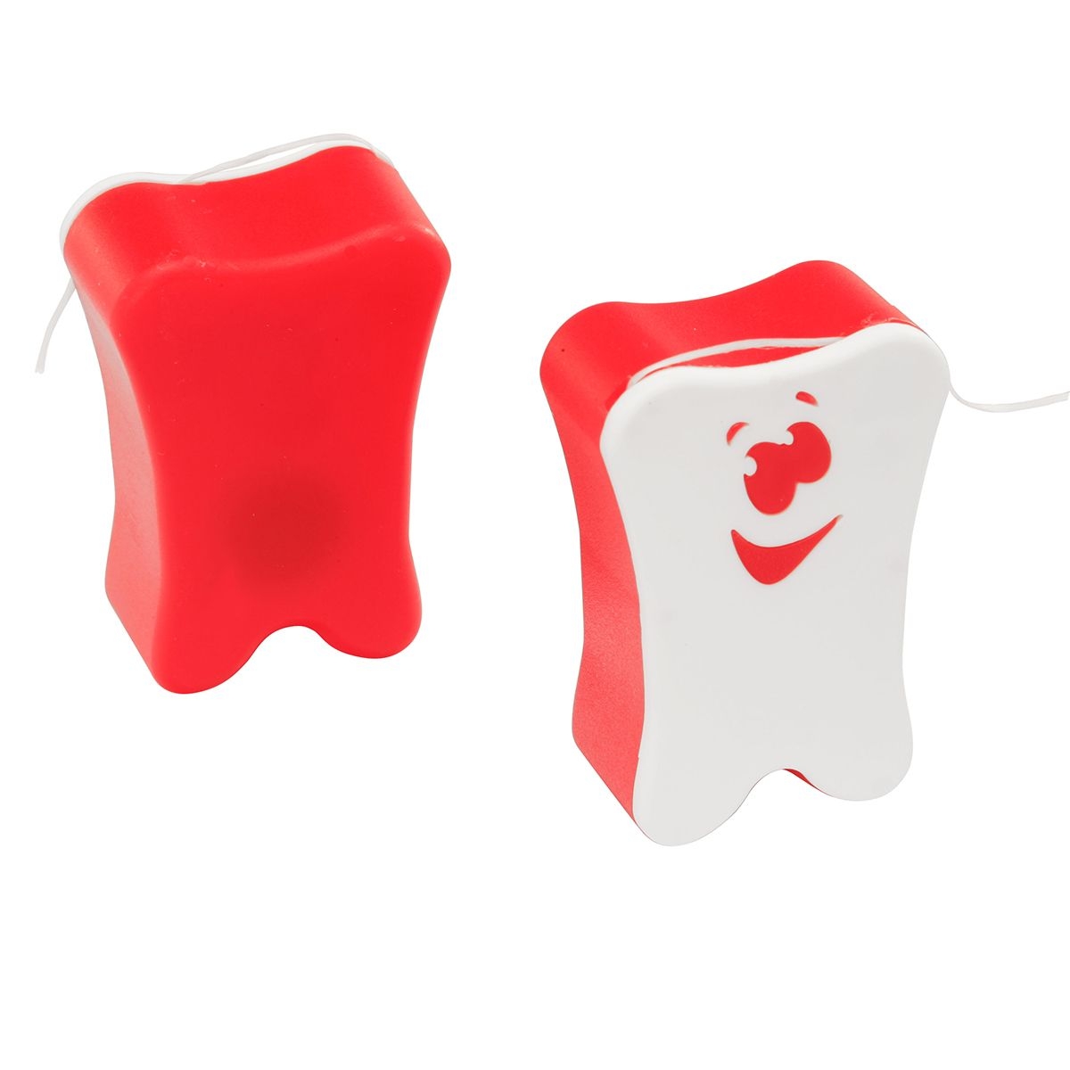 HE7528-0-1Zahnseide _Gesicht_ weiss_ rot