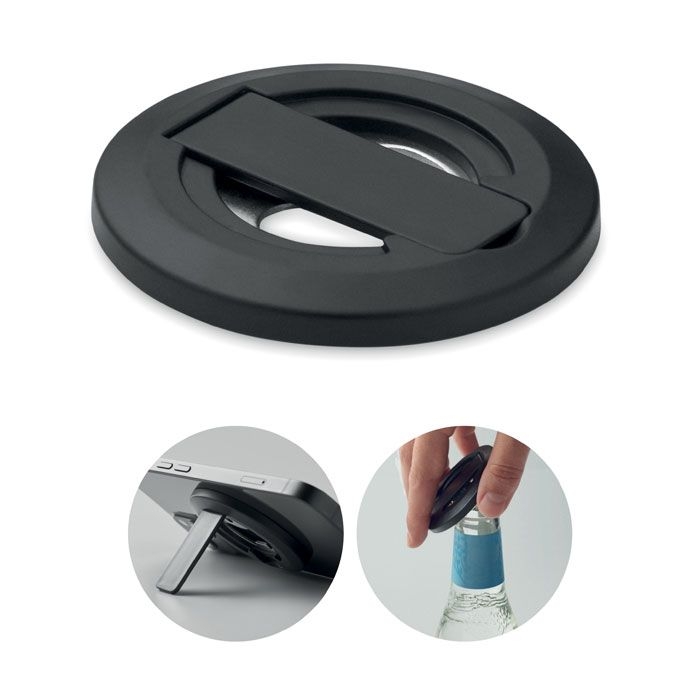 MO2612-03Dosenuno Phonehalter mit Kapselheber_ schwarz