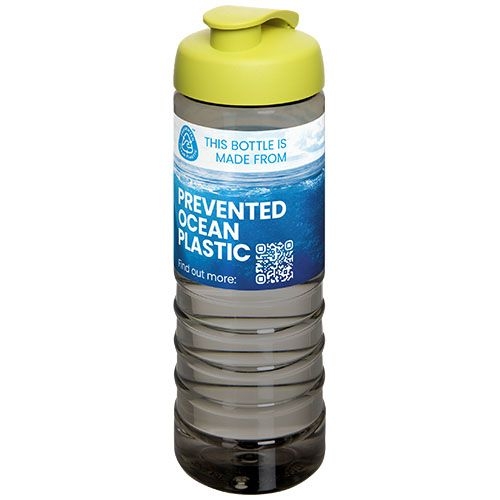 PF210479-3H2O Active® Eco Treble 750 ml Sportflasche mit Stuelpdeckel_ kohle_limone