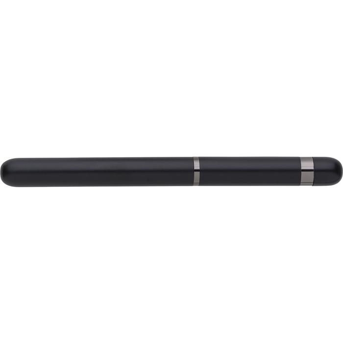 GI1014845-01Aluminium-Rollerball-Stift Bridger_ schwarz