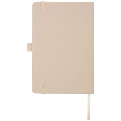 PF107763-8Honua A5 Notizbuch aus recyceltem Papier mit Cover aus recyceltem PET_ oatmeal
