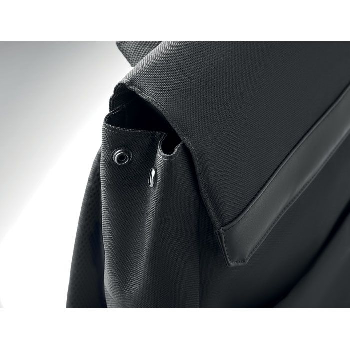 MO6464-03Daegu Lap Laptop-Rucksack 600D RPET_ schwarz