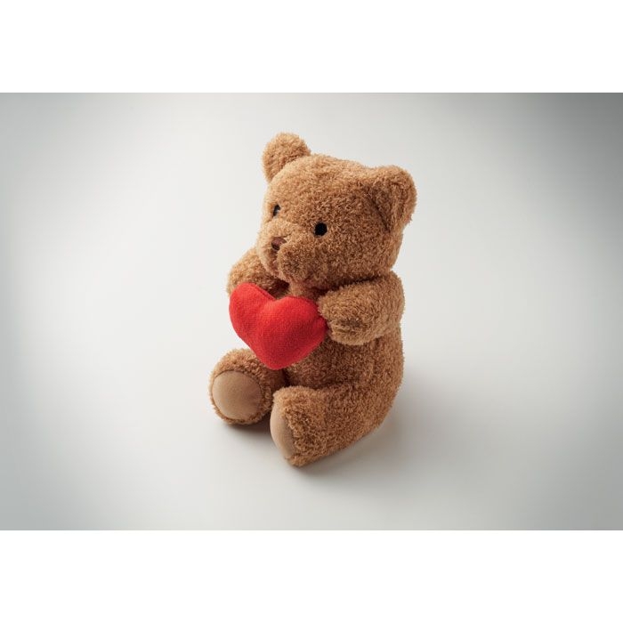 MO2949-05Snuggle Teddybaer mit Herz 23cm_ rot