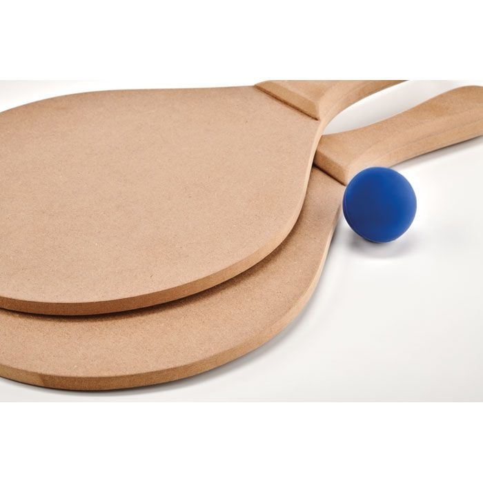 MO6829-40Raquet Beachball Spiel_ holz