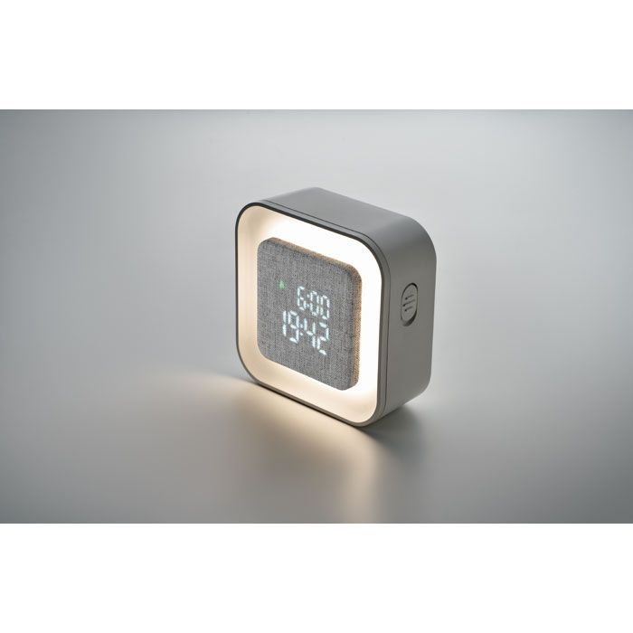 MO2299-06Luce Wecker aus recyceltem ABS_PET_ weiss