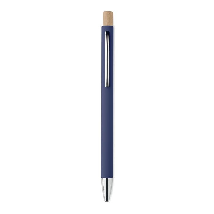 MO2309-04Bergamo Druckkugelschreiber recycelt_ blau