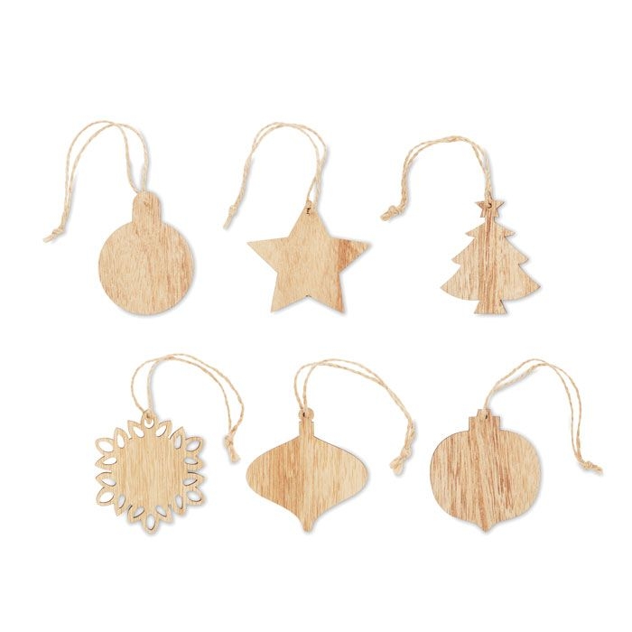 CX1495-40Chriset Weihnachtsschmuck Holz_ holz