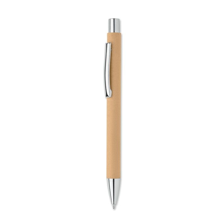 MO2067-13Olympia Druckkugelschreiber recycelt_ beige