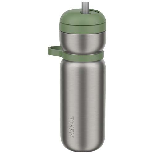 PF100910-2Mepal Twist 600 ml Thermo-Sportflasche_ moosgruen