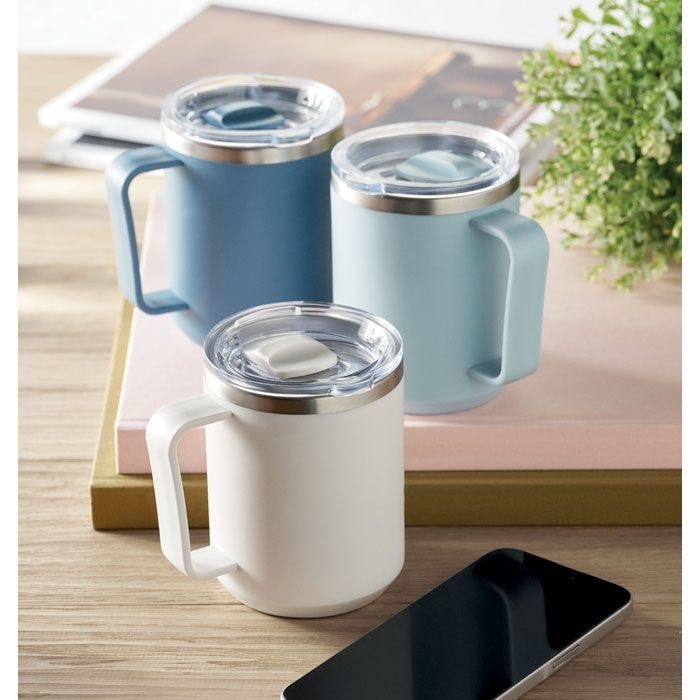 MO2900-06Cocoa Doppelwandiger Becher 400ml_ weiss