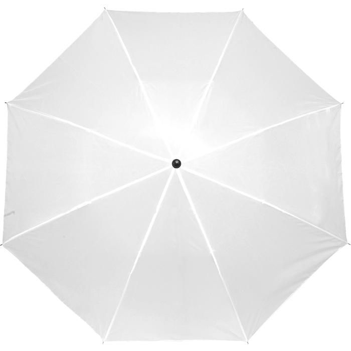 GI4092-02Taschenschirm aus Polyester Mimi_ weiss