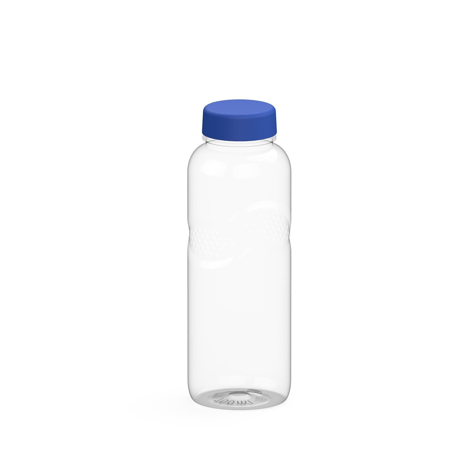 EL01571-3Trinkflasche Carve _Refresh_ 700 ml_ transparent_ blau