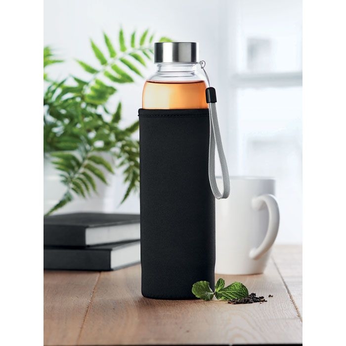 MO9636-03Utah Tea Einwandige Trinkflasche_ schwarz