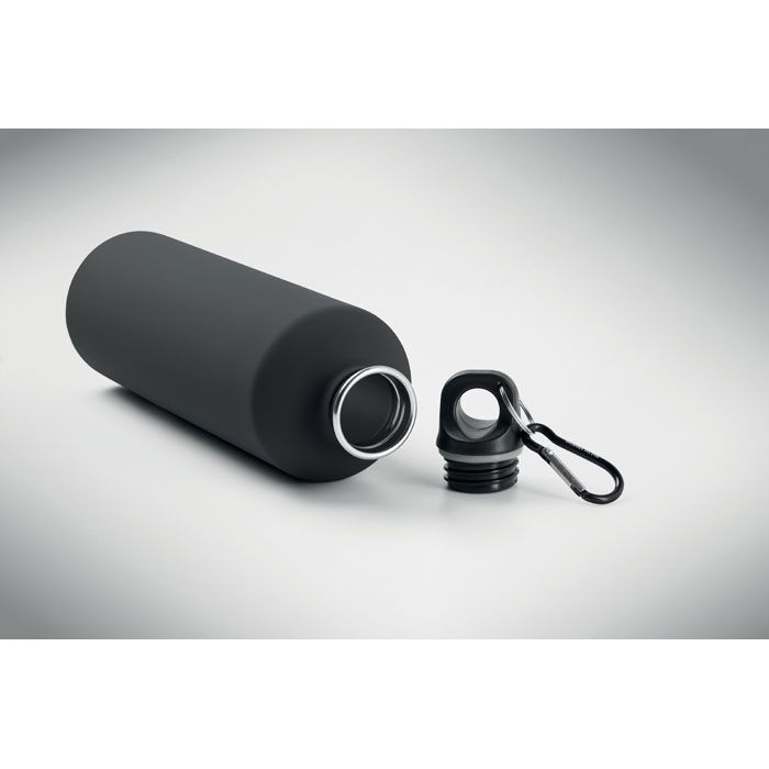MO3169-03Rebig Moss Soft Einwandige Trinkflasche 750 ml_ schwarz