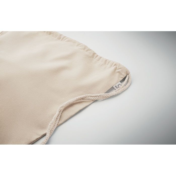 MO2401-13Cabetri Beutel mit Kordelzug recycelt_ beige
