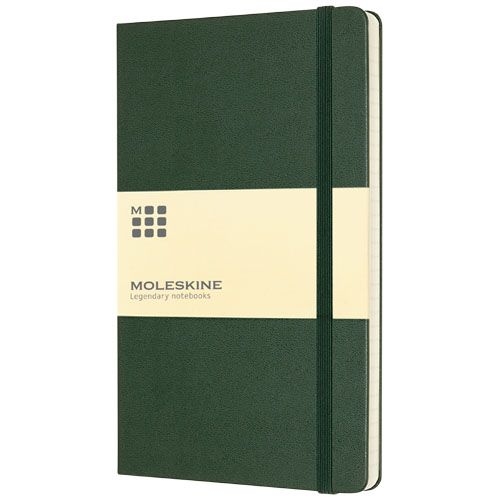 PF107151-11Moleskine Classic Hardcover Notizbuch L – liniert_ myrtengruen