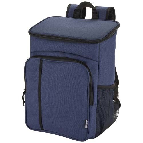 PF130120-2Tundra GRS recycelter Picknickkuehlrucksack mit Besteckset 20L_ heather navy