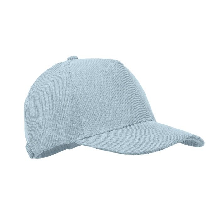 MO2879-66Wale Baseball Kappe 5 Panels Cord_ babyblau