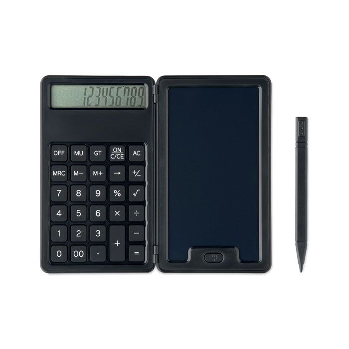 MO2845-03Clerk Taschenrechner mit LCD-Tafel_ schwarz