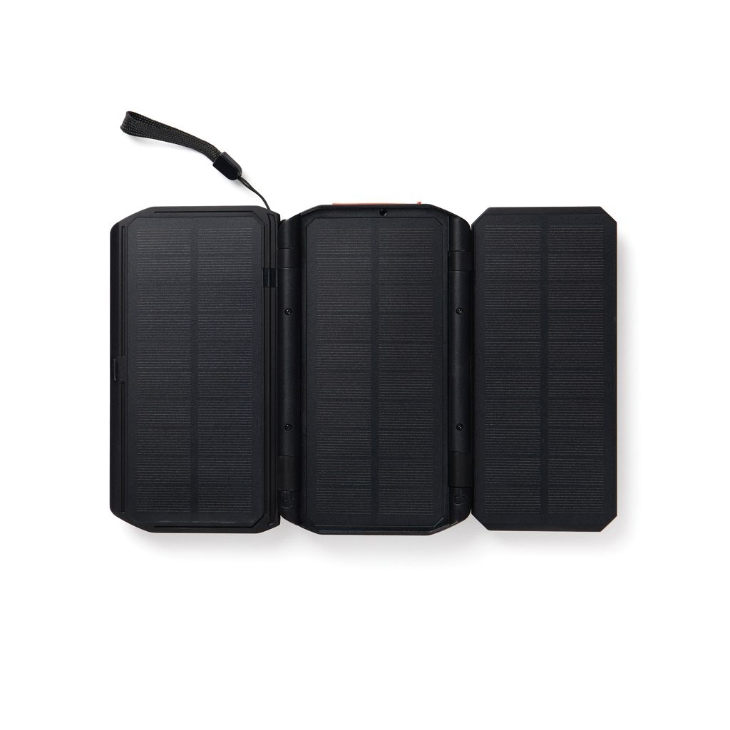 XDND410_00-01Nordic Drift Titan 10.000mAh Solar Powerbank with 3 Panels_ schwarz
