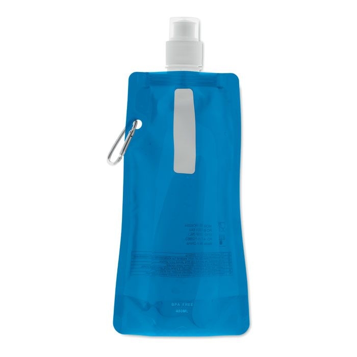 MO8294-23Gates Faltbare Wasserflasche_ transparent blau