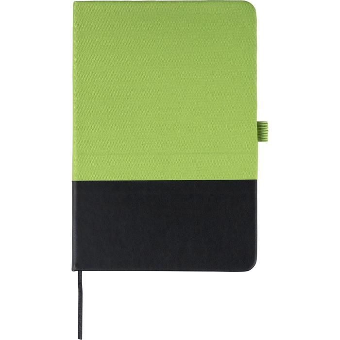 GI1349504-19rPET-Polyester-Notizbuch A5 Yuna_ lime