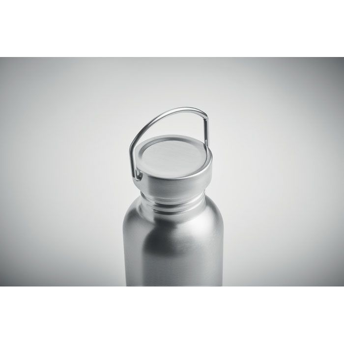 MO2562-16Florence Sing Einwandige Trinkflasche 500 ml_ mattsilber