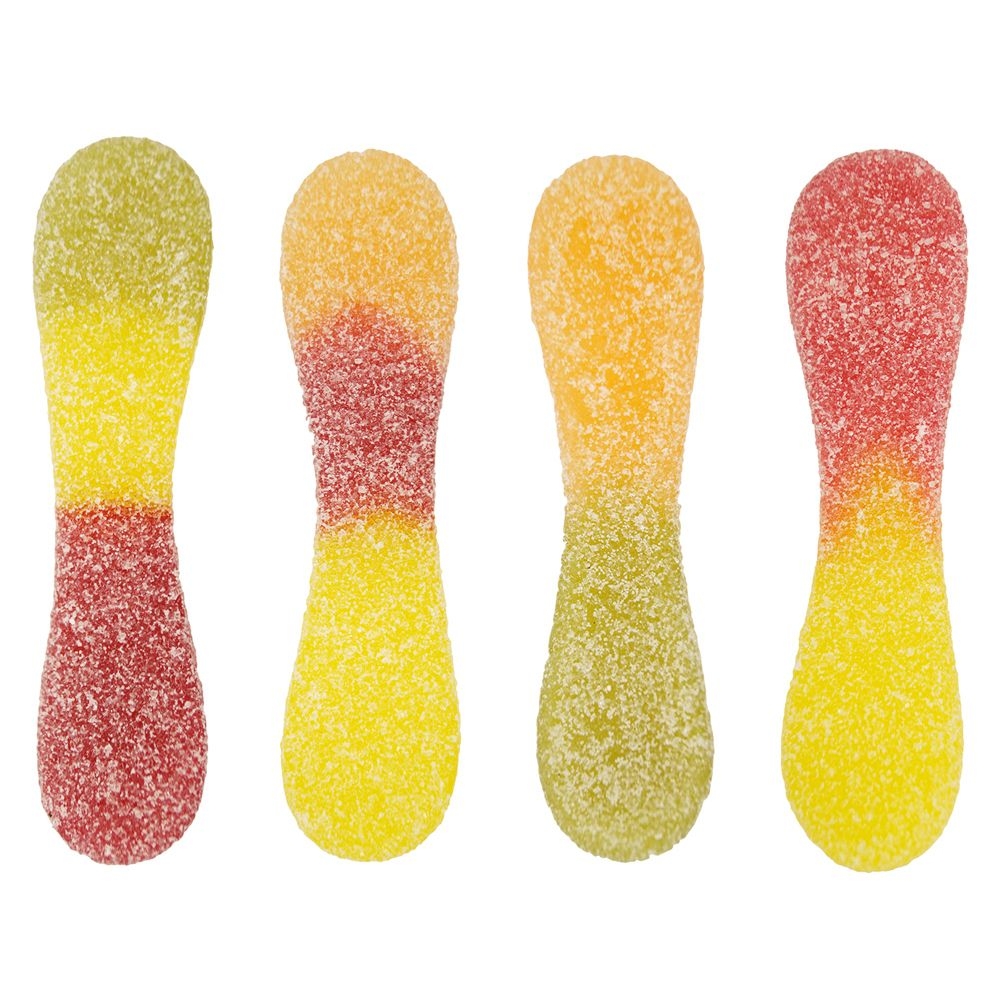 SW0735-2Saure Zungen vegan im Flowpack_Saure Zungen_ transparente Folie