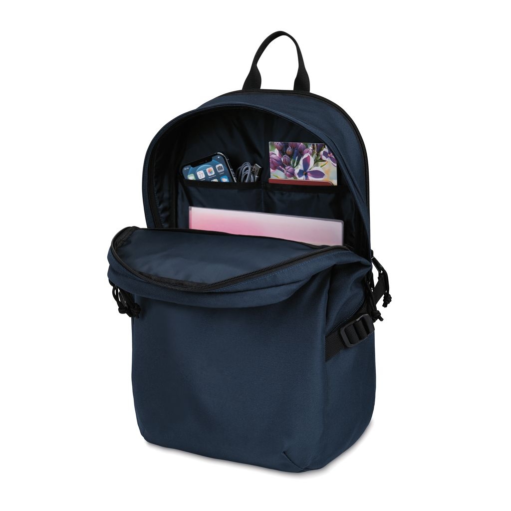 XD100806-410Renew AWARE™ rPET 15'' Laptop-Rucksack_ navy blau