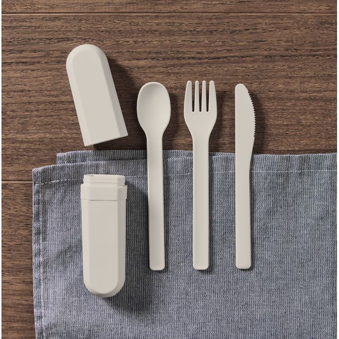 MO2743-13Biteful Besteck-Set PLA_ beige