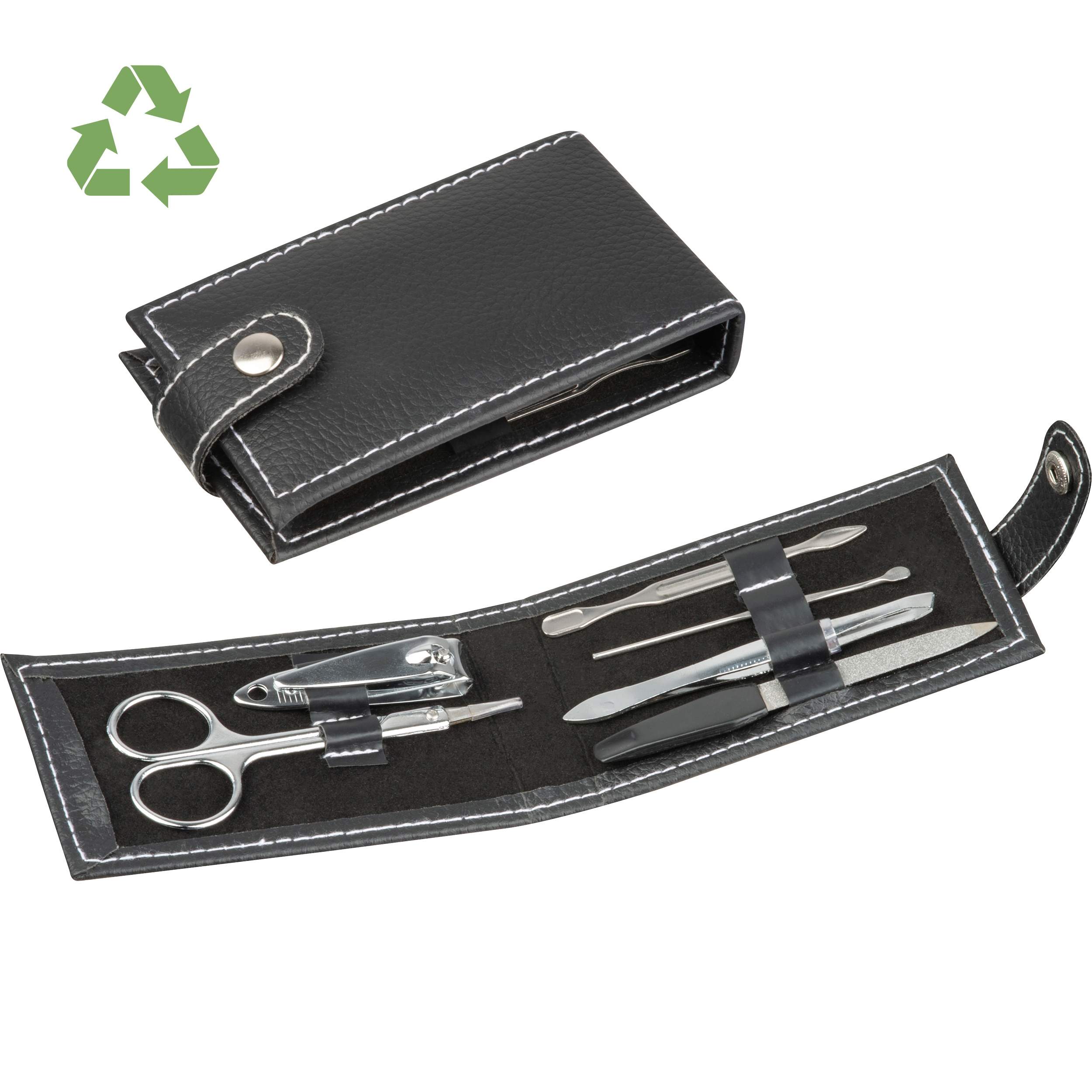 MA74520-037-teiliges Manikuerset im Etui  DEBORAH_ schwarz