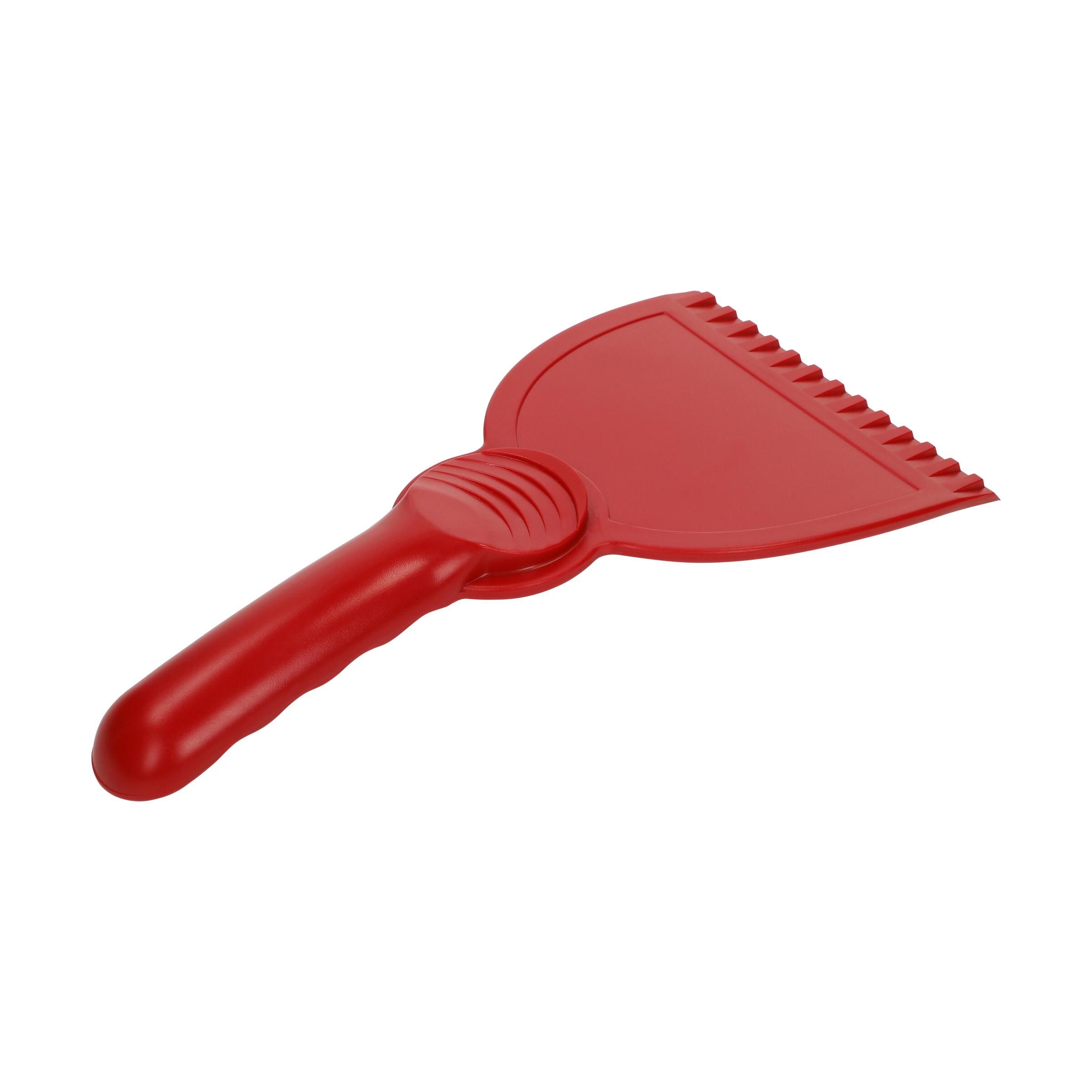 EL04303-3Eiskratzer _Eishexe_ standard-rot