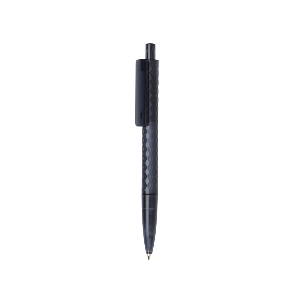 XDP611.33-25X3 Frosted-Pen aus GRS recyceltem PC_ navy blau