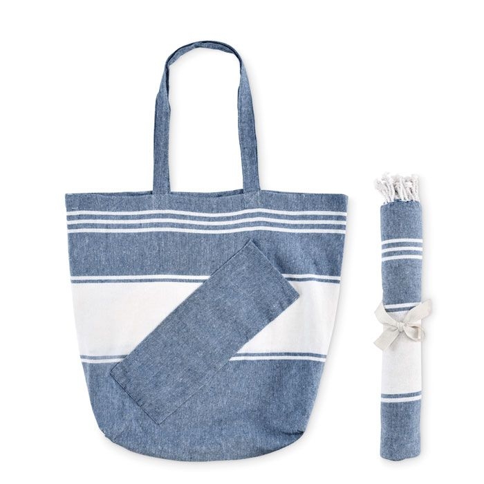 MO2954-04Hummum Hamamtuch-Set 50X14X38cm_ blau