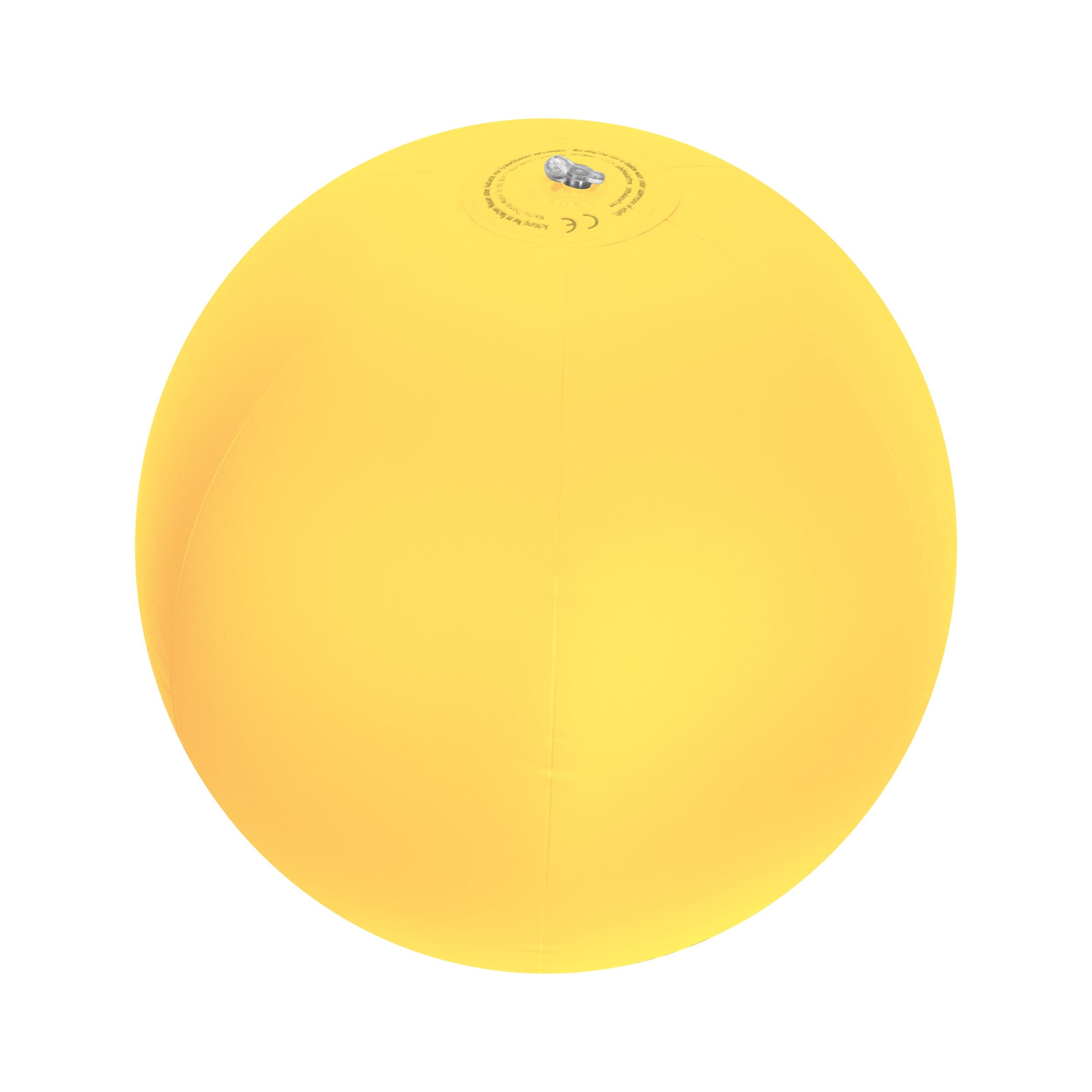 MA51029-08Strandball aus PVC mit einer Segmentlaenge von 40 cm BERNARDO_ gelb