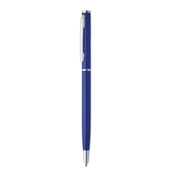 MO3139-04Nimes Drehkugelschreiber recy. Alu_ blau