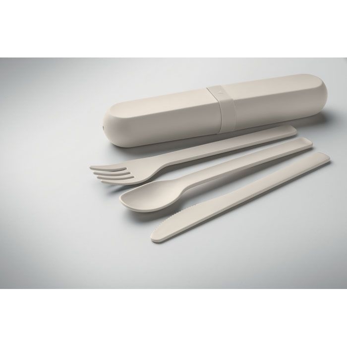 MO2743-13Biteful Besteck-Set PLA_ beige